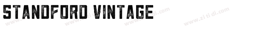 Standford Vintage字体转换